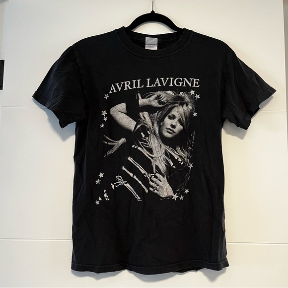 Avril Lavigne Vintage 2008 Tour Tee Shirt - Picture 1 of 13